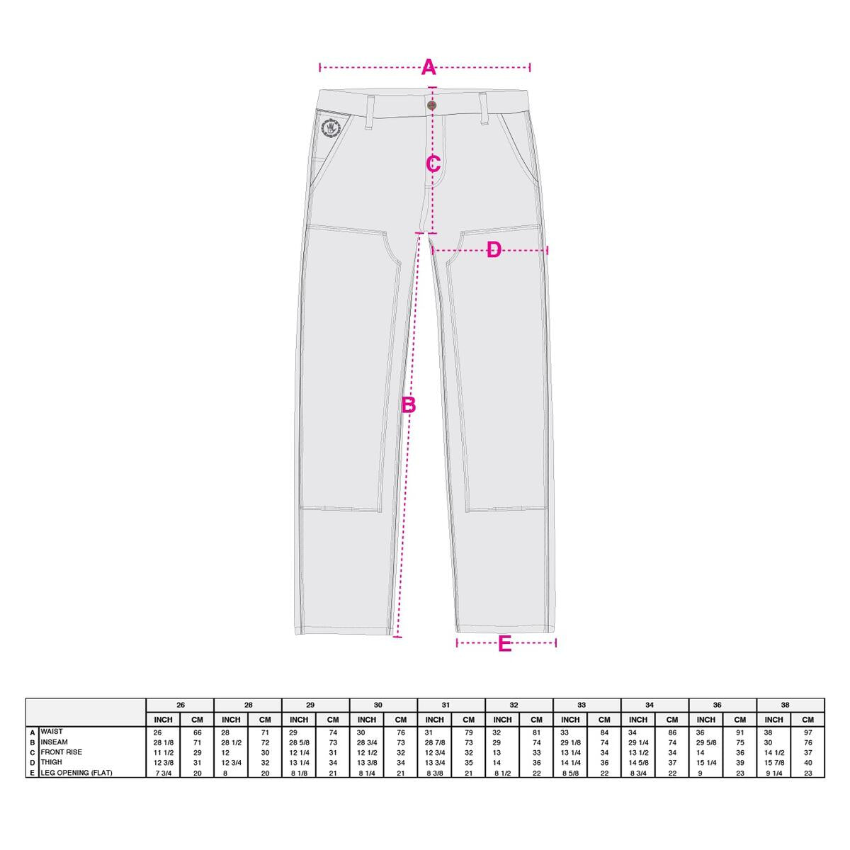 Pantalones de trabajo Quasi de pana color vino con doble rodilla