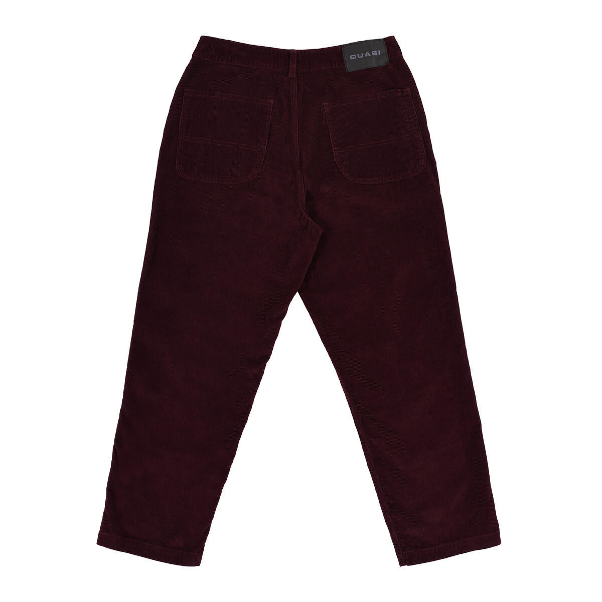 Pantalones de trabajo Quasi de pana color vino con doble rodilla
