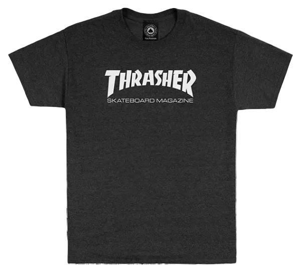 Thrasher Shirt Skate Mag Dark Heather Grey