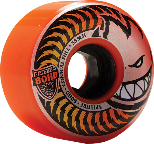 Ruedas Spitfire cónicas completas de 58 mm y 80 HD Fade