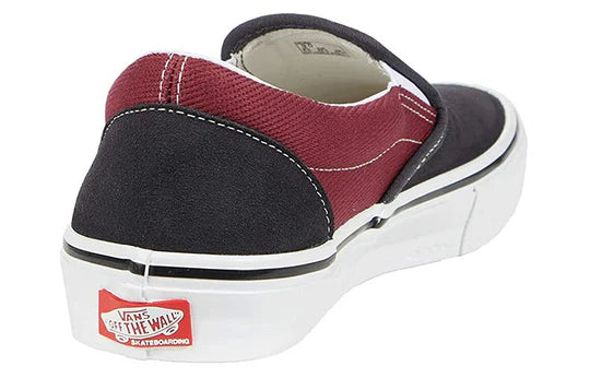 Vans Skate Slip On Asphalt Pomegranate Shoes