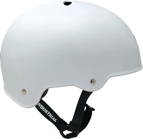Casco industrial blanco plano