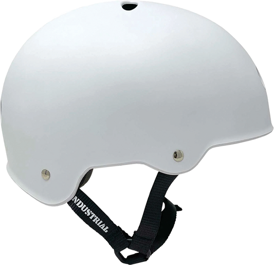 Casco industrial blanco plano