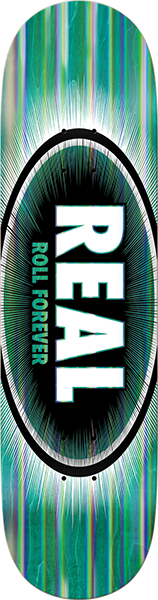 Real Skateboard Deck Oval Eclipse 8.75
