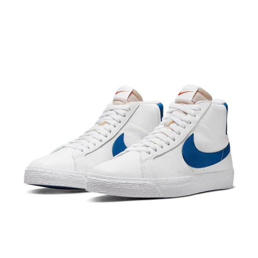 Zapatillas Nike SB Zoom Blazer Mid ISO blancas Varsity Royal White