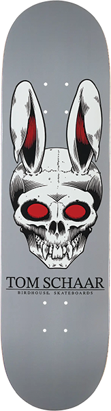 Birdhouse Skateboard Deck Schaar Rabbit Skull 8.38