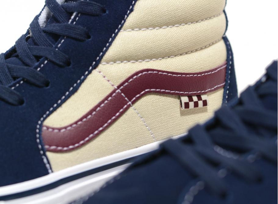 Vans Skate SK8 Hi Dress Blue Turtledove Shoes