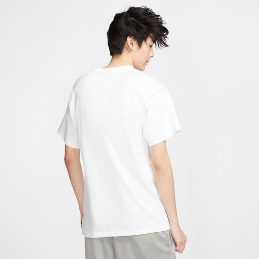 Camiseta de skate Nike SB con logotipo para hombre, blanca