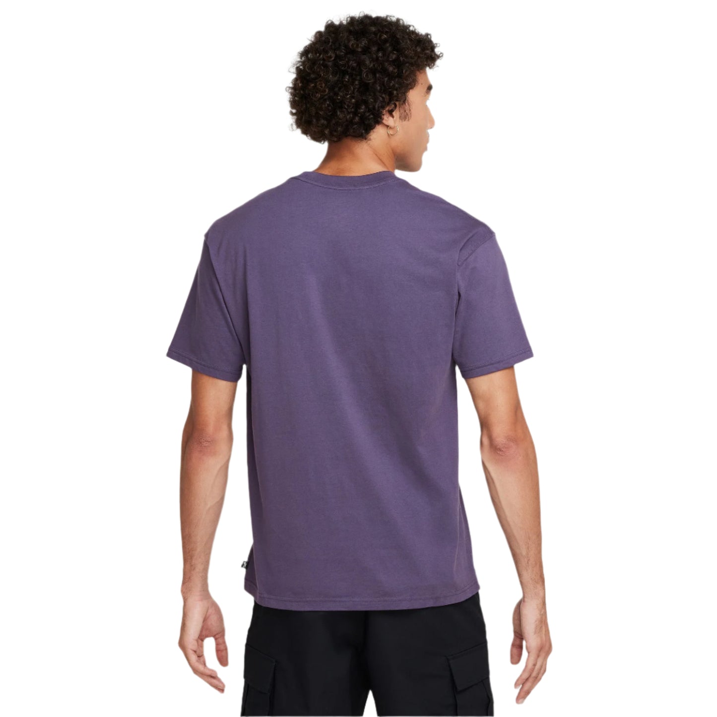 Camiseta de skate Nike SB con el logotipo para hombre en morado pasa oscuro