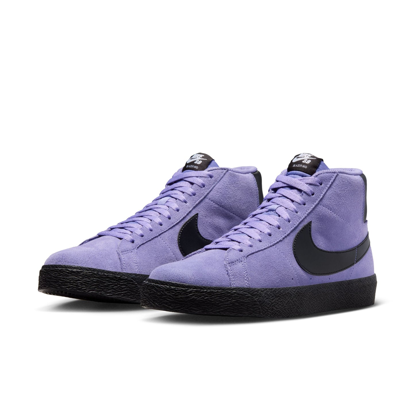 Zapatillas Nike SB Zoom Blazer Mid en color negro amatista polvoriento