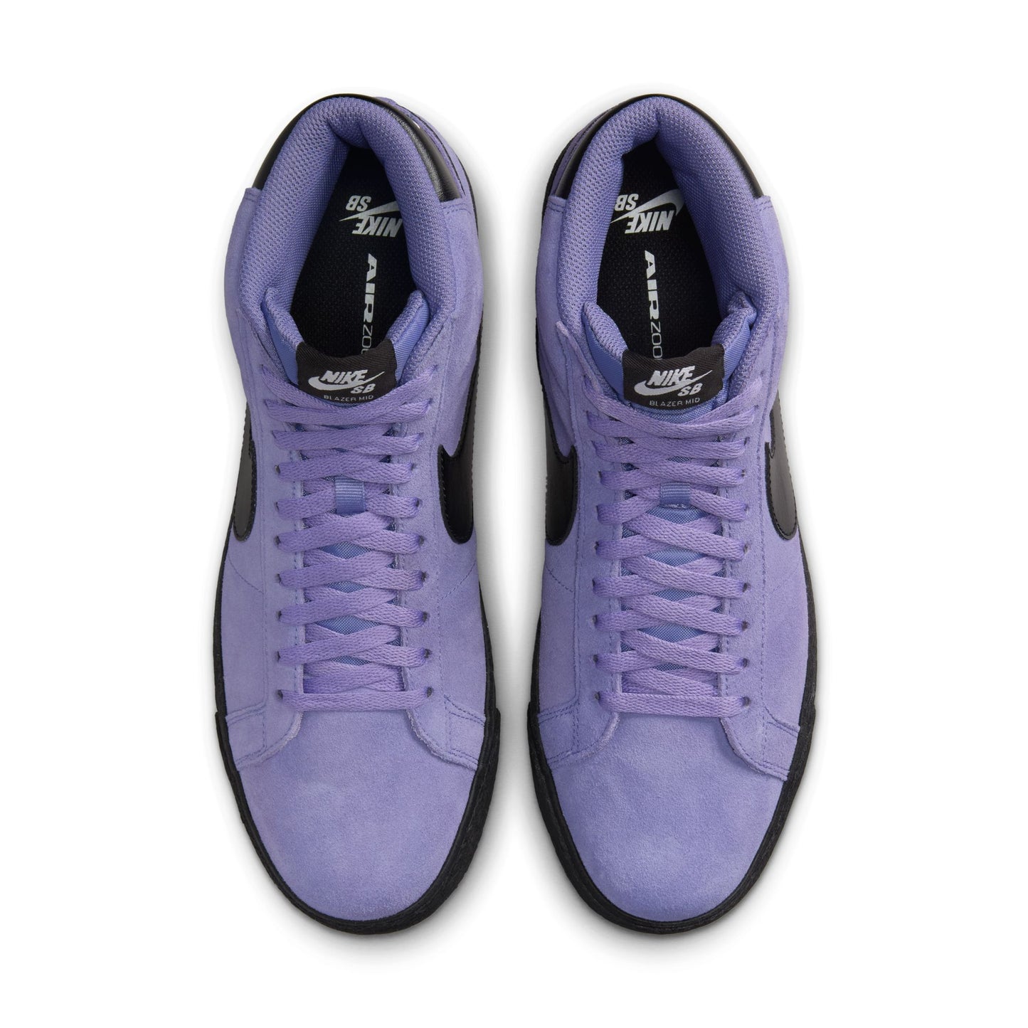 Zapatillas Nike SB Zoom Blazer Mid en color negro amatista polvoriento