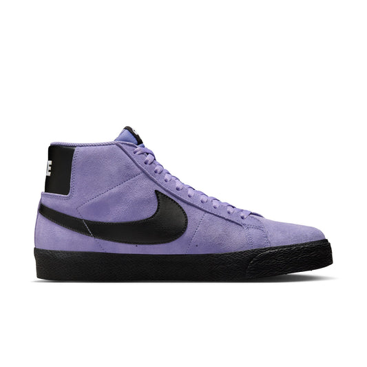 Zapatillas Nike SB Zoom Blazer Mid en color negro amatista polvoriento