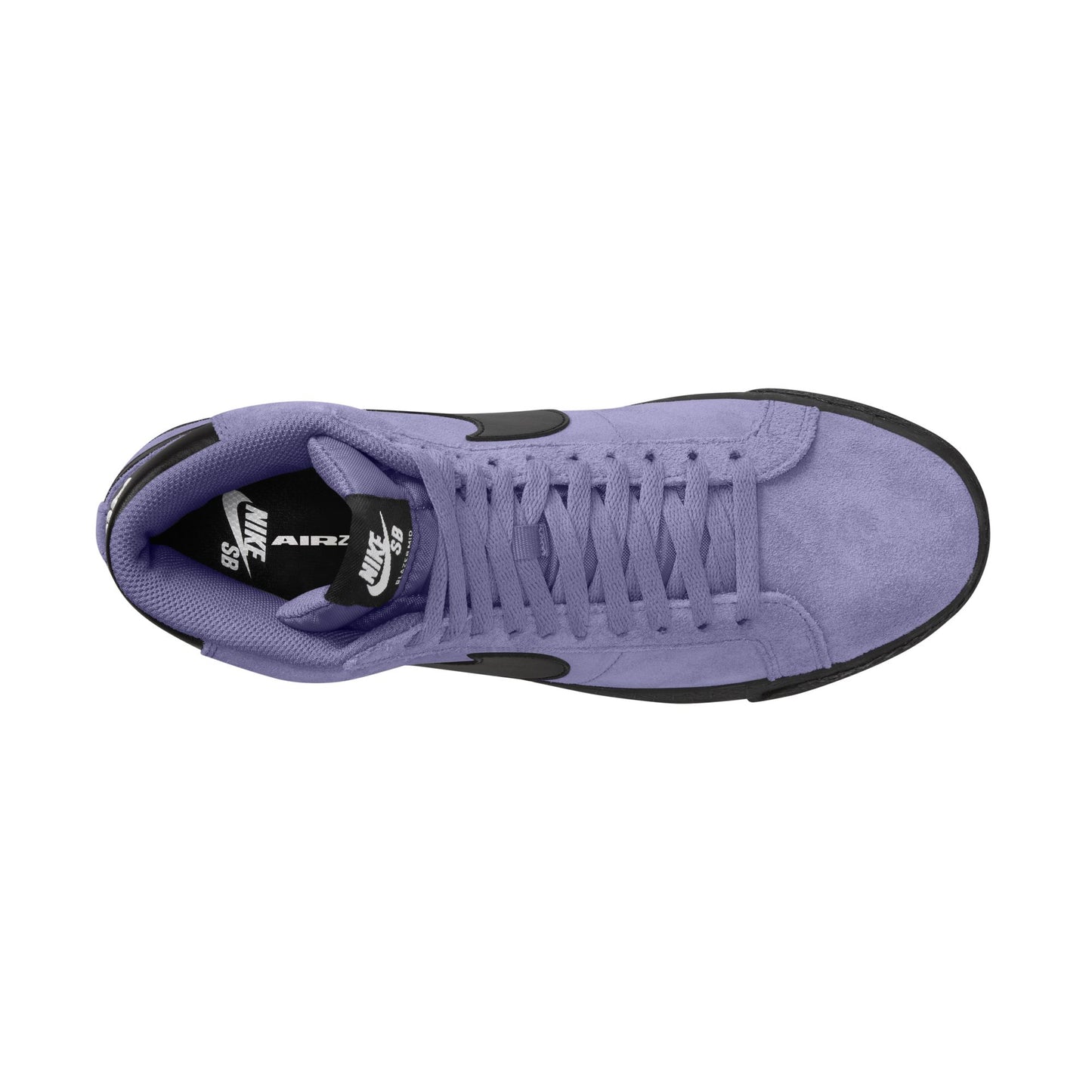 Zapatillas Nike SB Zoom Blazer Mid en color negro amatista polvoriento