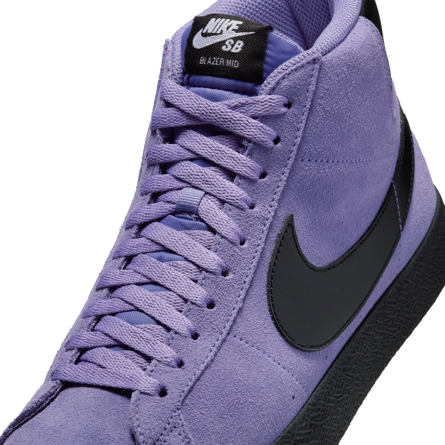 Zapatillas Nike SB Zoom Blazer Mid en color negro amatista polvoriento
