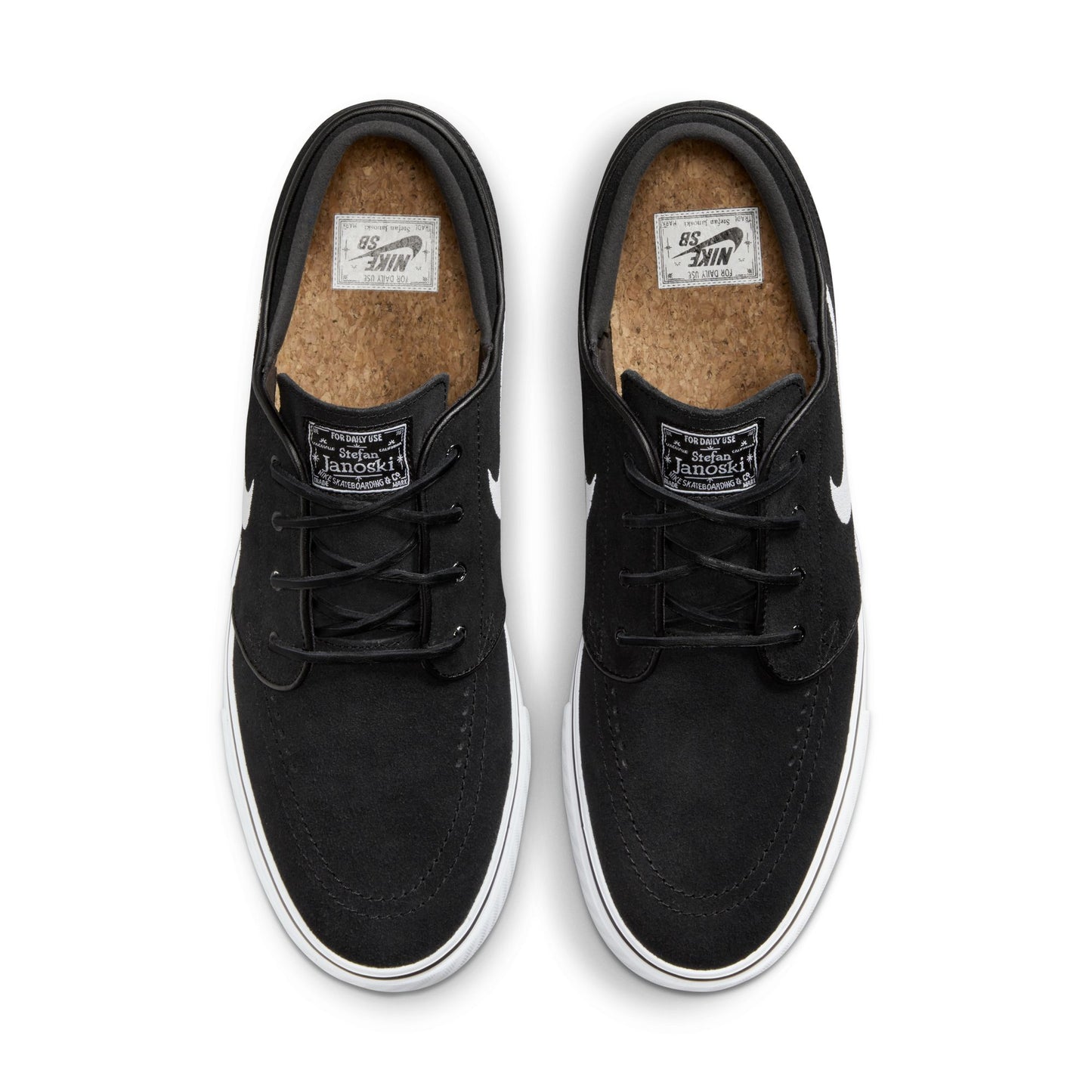 Zapatillas Nike SB Zoom Janoski OG+ negras y blancas