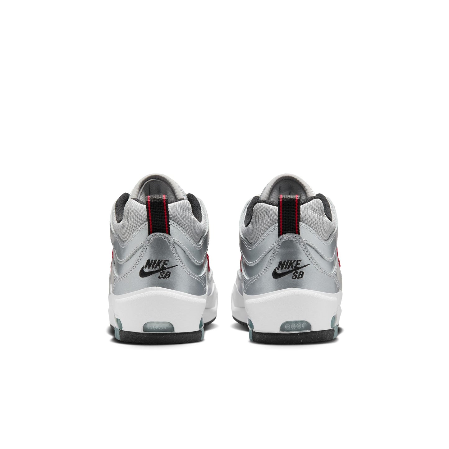 Zapatillas Nike SB Air Max Ishod Premium con efecto bala plateado metalizado