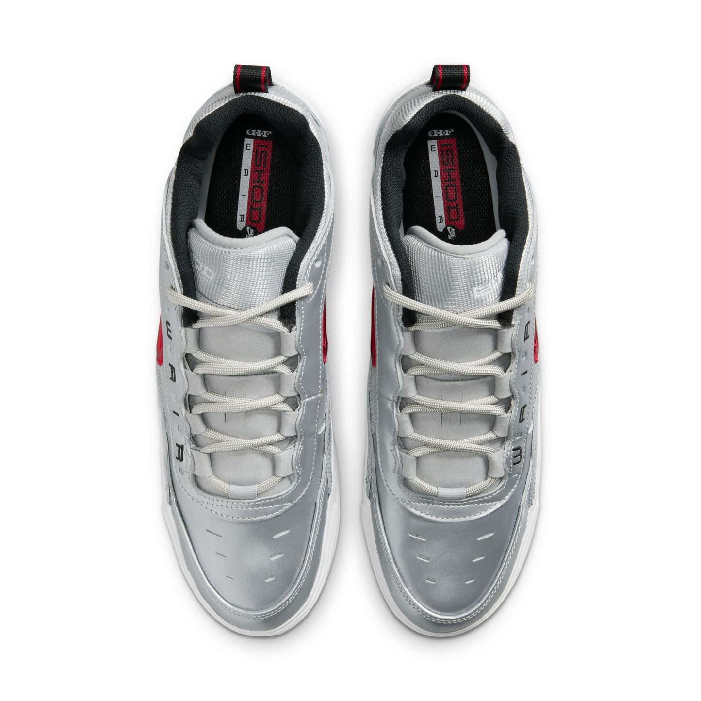 Zapatillas Nike SB Air Max Ishod Premium con efecto bala plateado metalizado