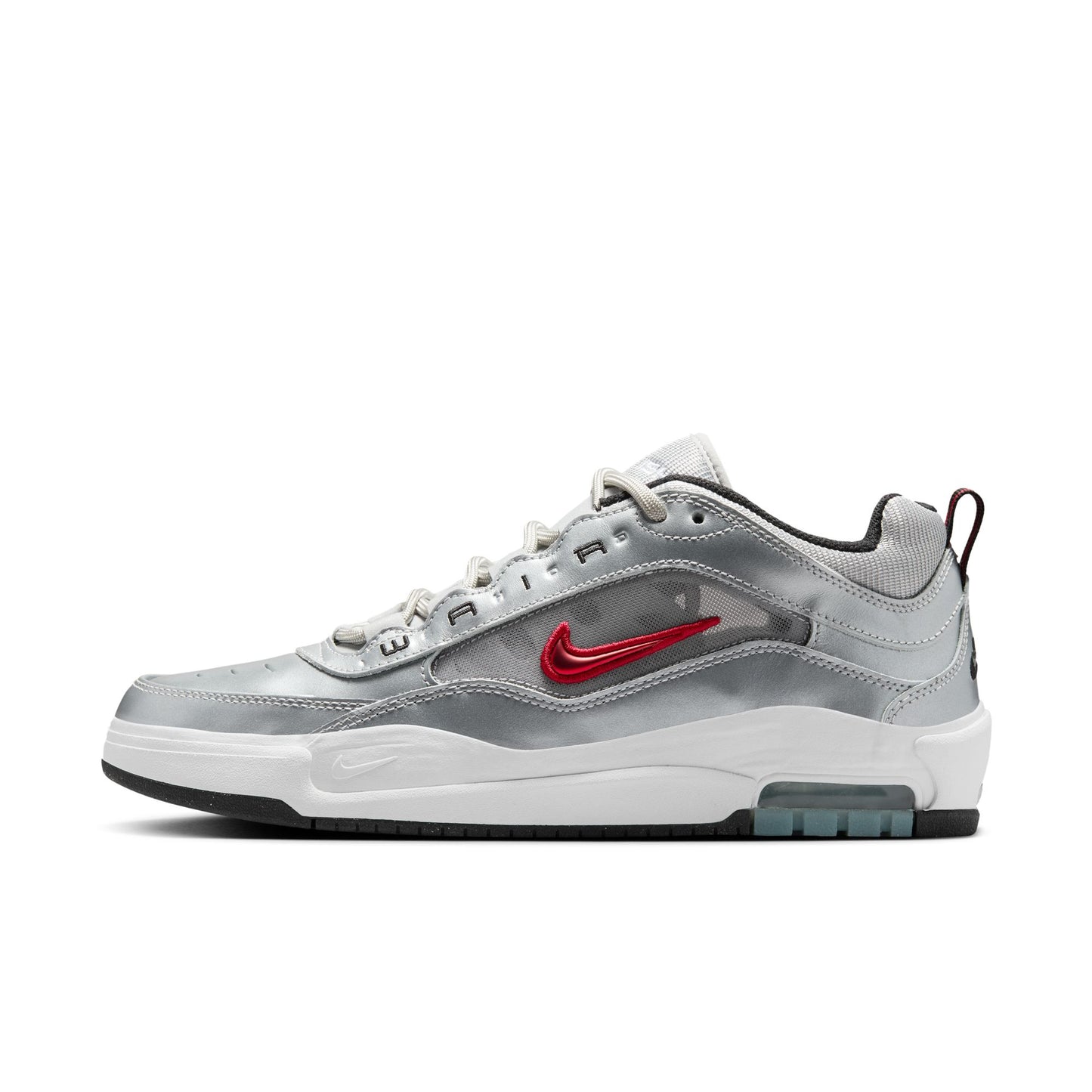 Zapatillas Nike SB Air Max Ishod Premium con efecto bala plateado metalizado