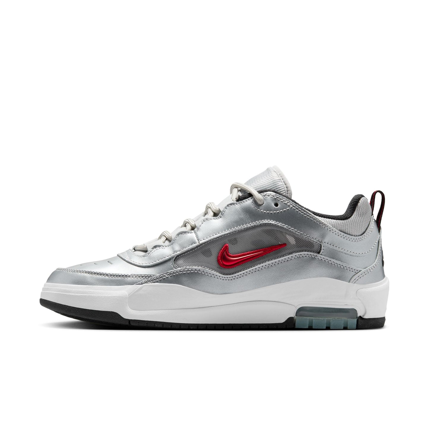 Zapatillas Nike SB Air Max Ishod Premium con efecto bala plateado metalizado