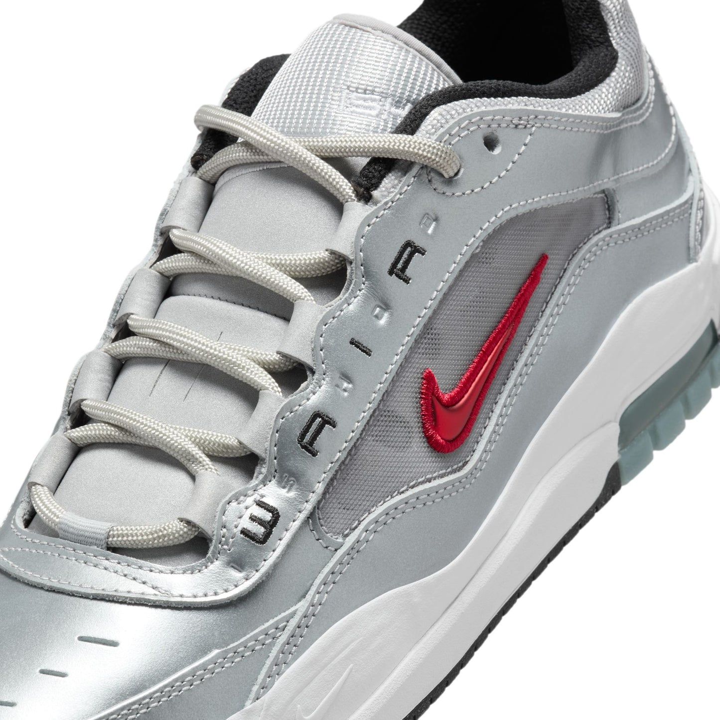 Zapatillas Nike SB Air Max Ishod Premium con efecto bala plateado metalizado