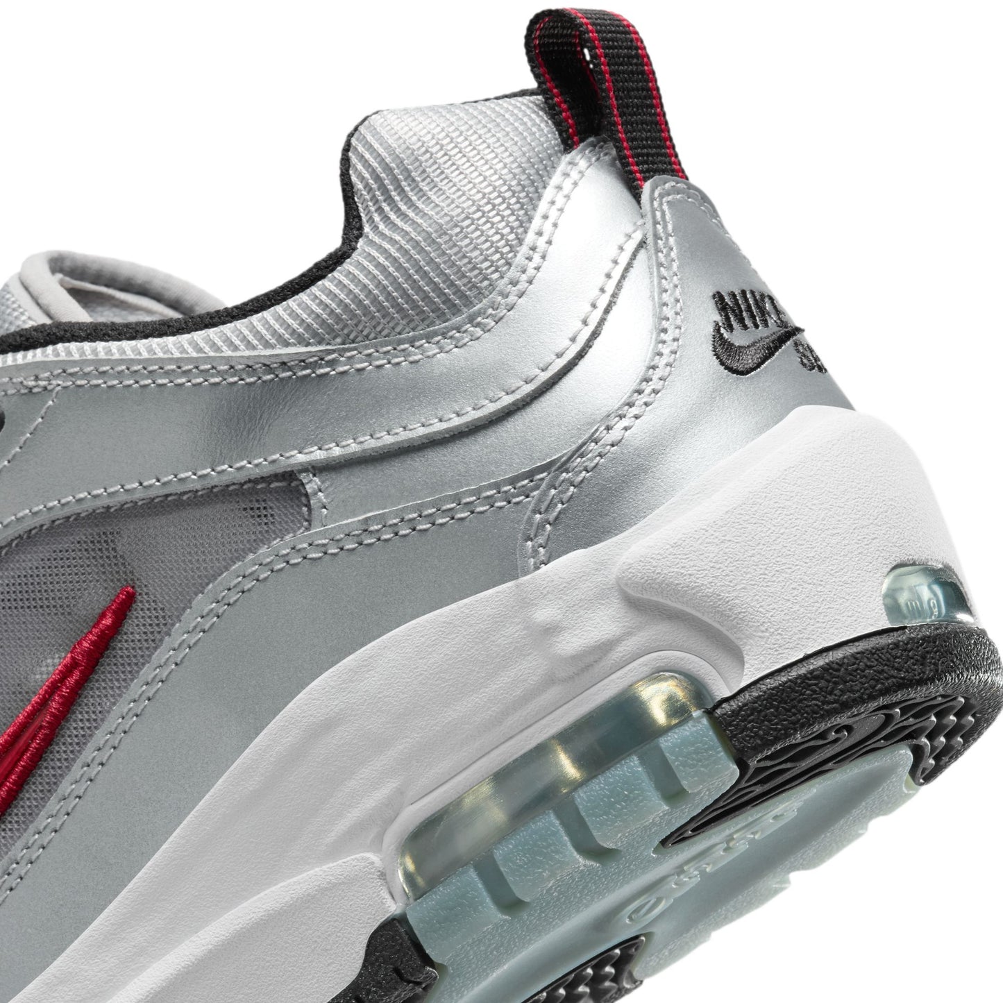 Zapatillas Nike SB Air Max Ishod Premium con efecto bala plateado metalizado