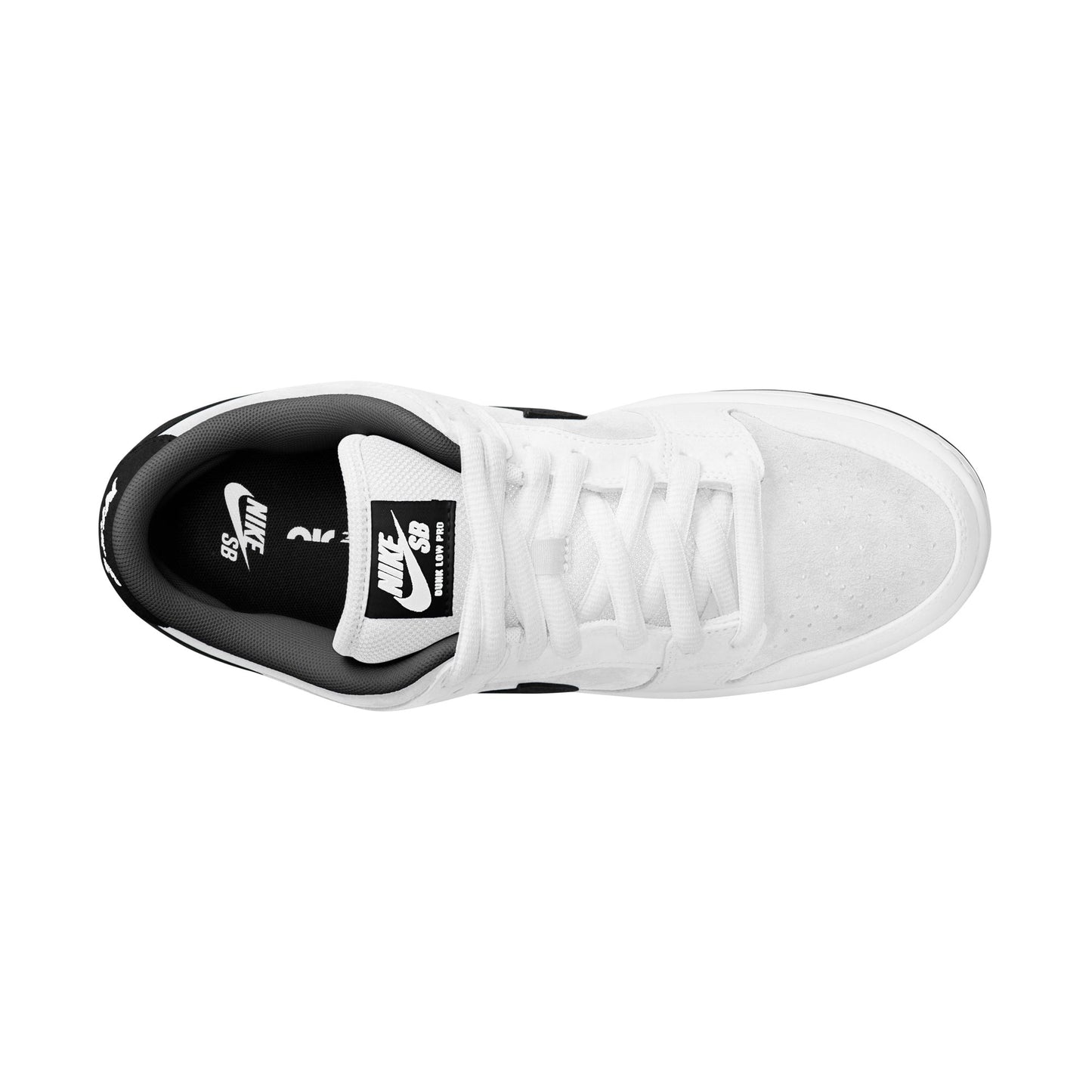 Nike SB Dunk Low Pro White Black Shoes