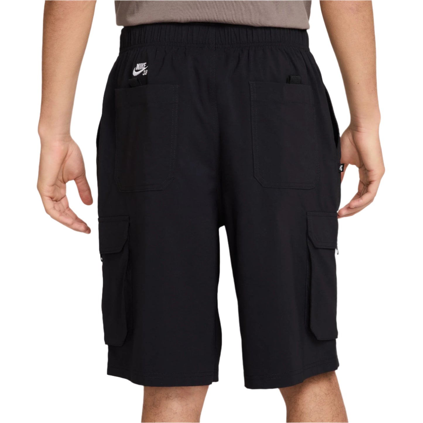 Nike SB Mens Dri-FIT Kearny Cargo Skate Shorts Black