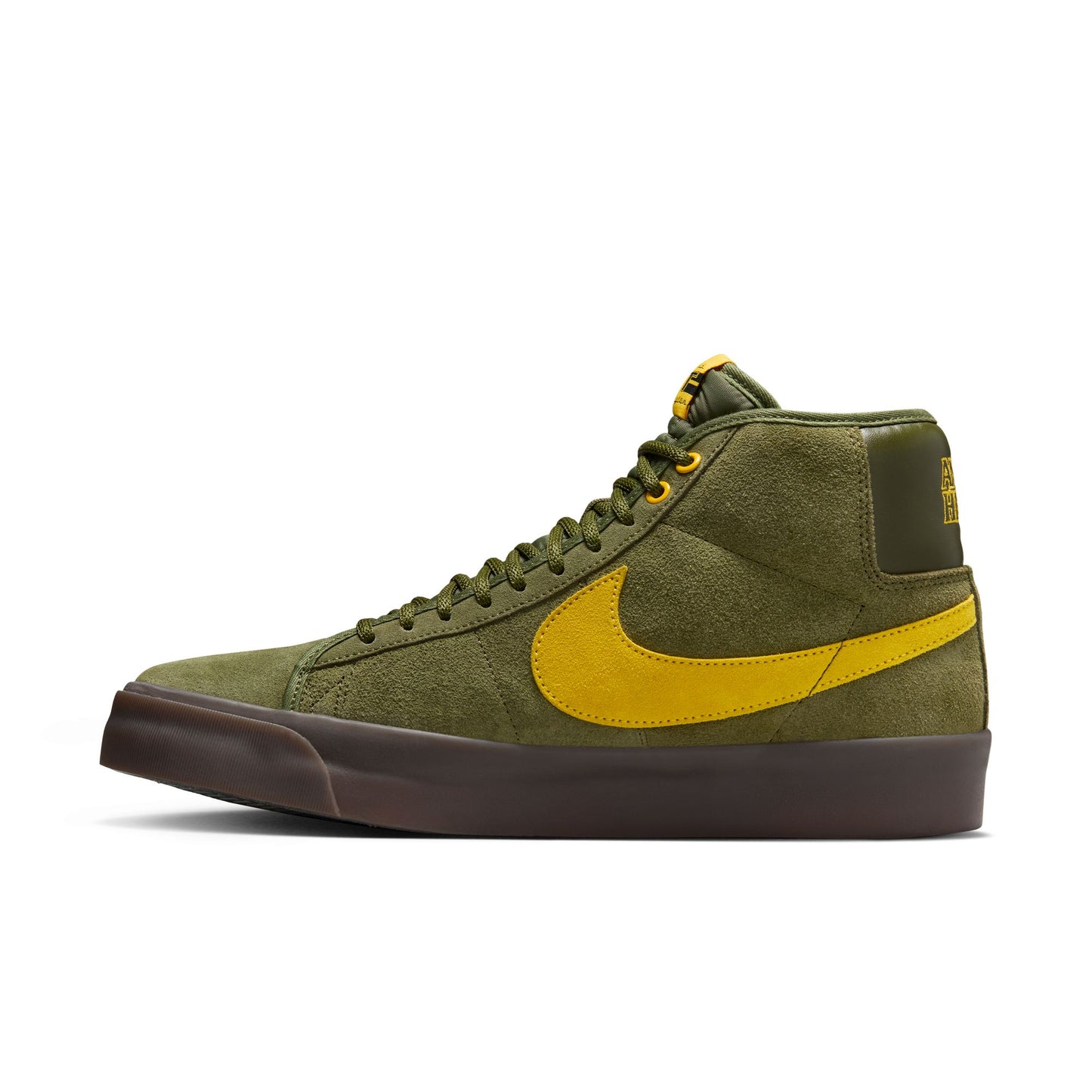 Nike SB Zoom Blazer Mid x Antihero Rough Green Amarillo Shoes
