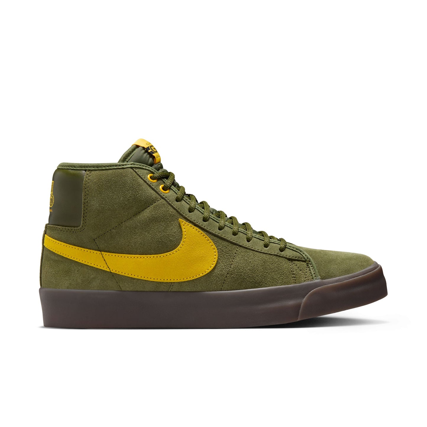 Nike SB Zoom Blazer Mid x Antihero Rough Green Amarillo Shoes