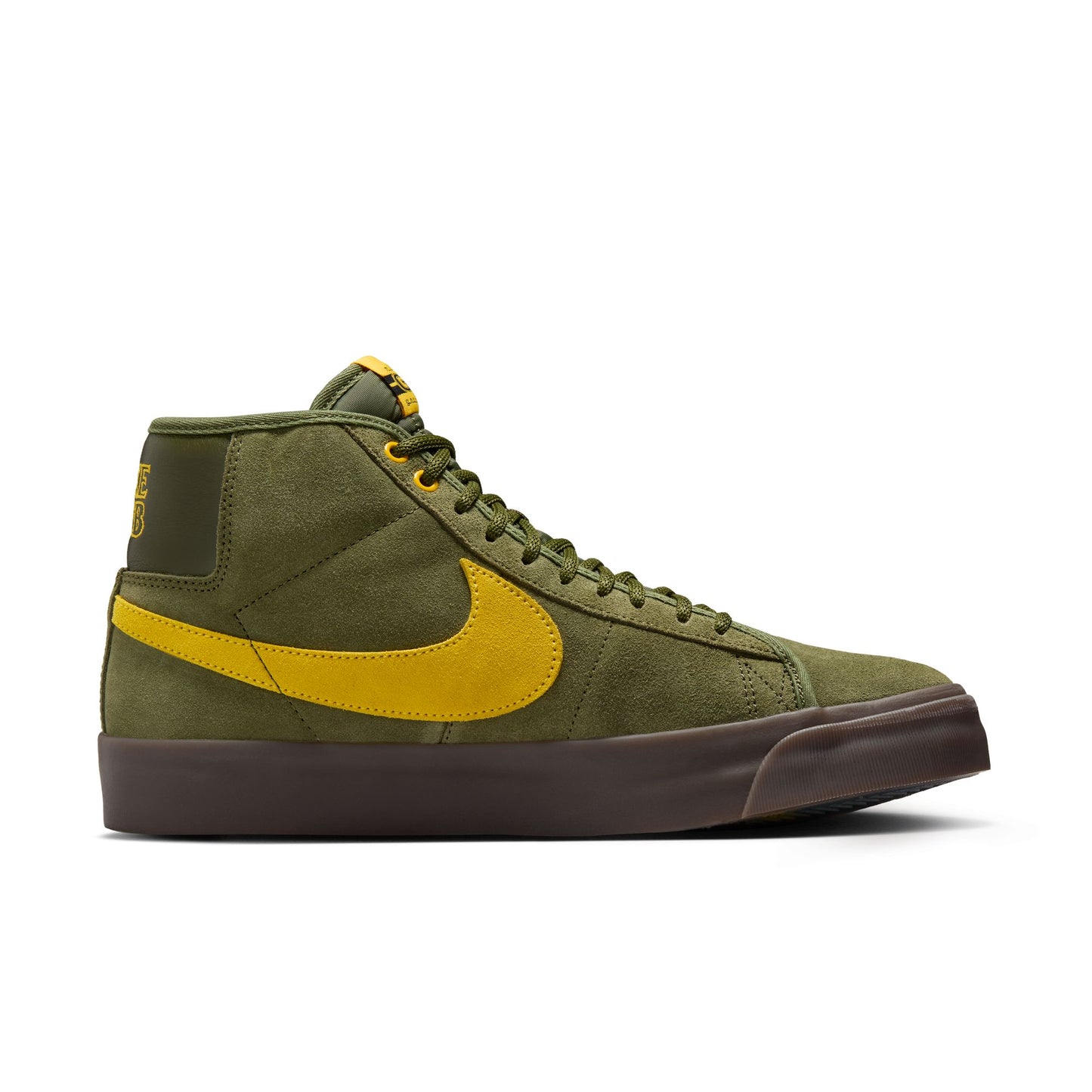 Nike SB Zoom Blazer Mid x Antihero Rough Green Amarillo Shoes