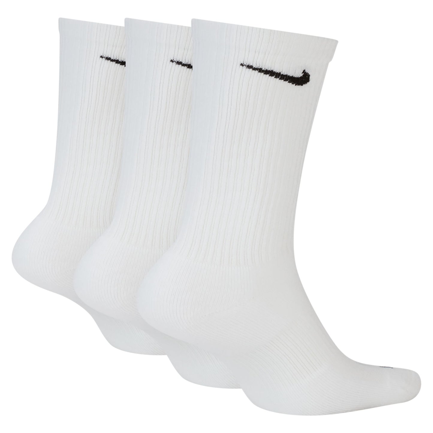 Nike Socks Everyday Plus Cushioned Training Crew Socks (3 Pairs) White