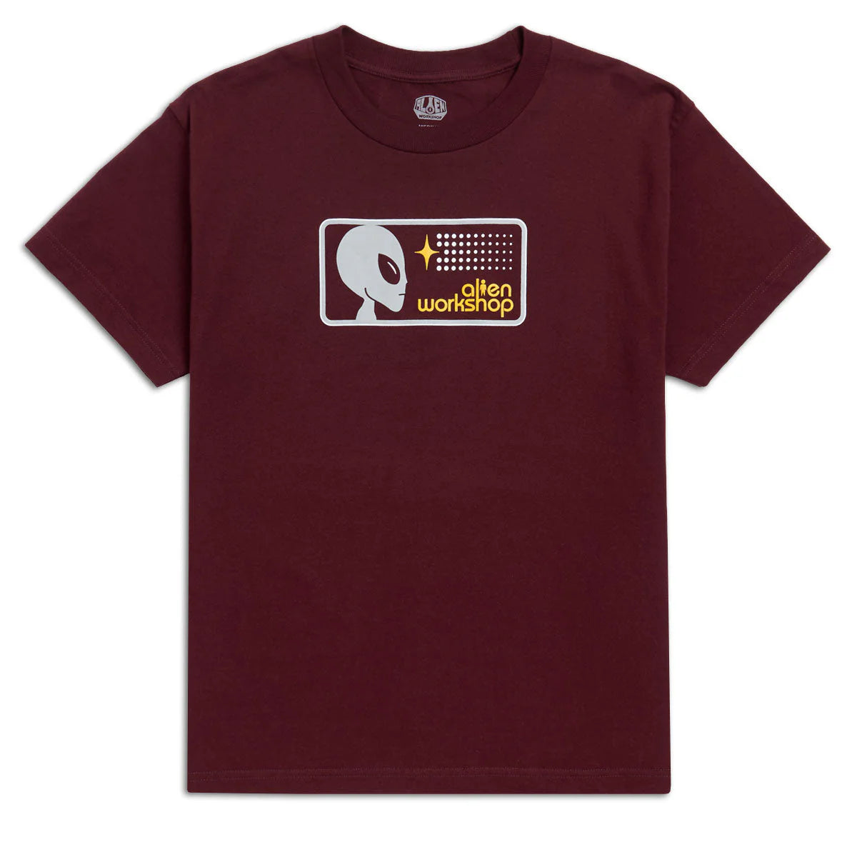 Alien Workshop Shirt Strobe Badge Maroon