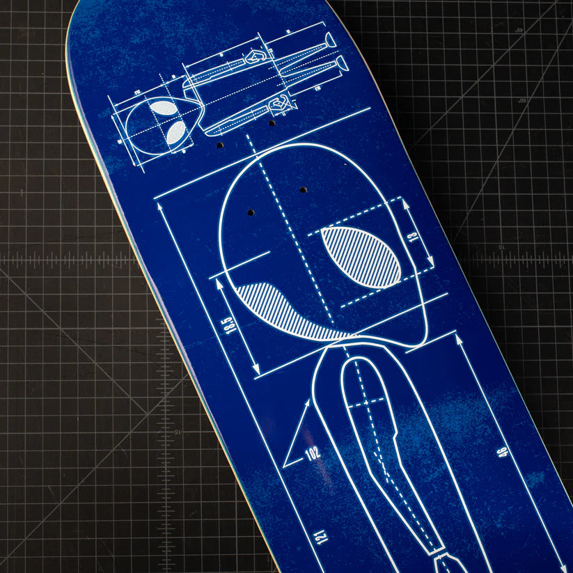 Alien Workshop Skateboard Deck Blueprint 8.375