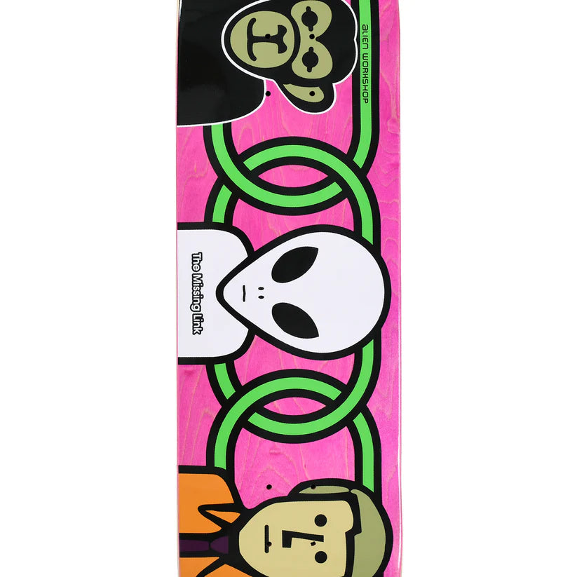 Alien Workshop Skateboard Deck Missing Link 8.75