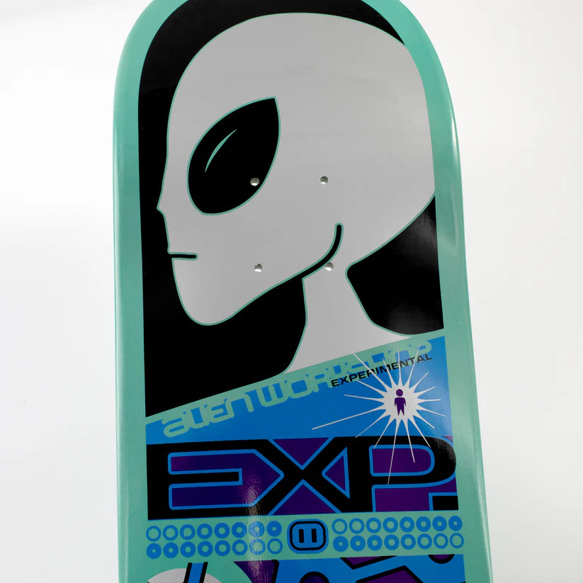 Tabla de skate Alien Workshop Joey Exp Neon Green Dipped 8.25