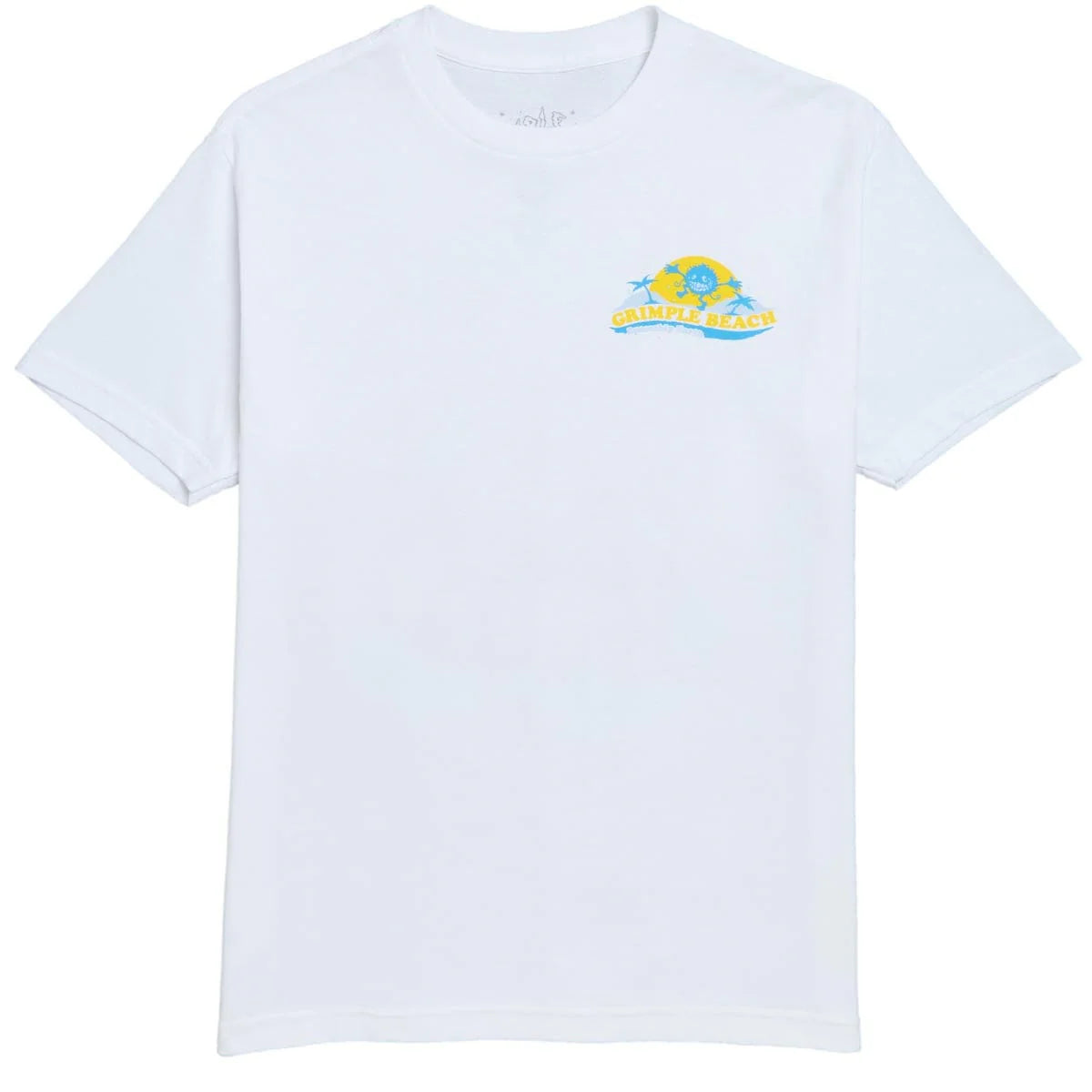 Antihero Shirt Grimple Beach White