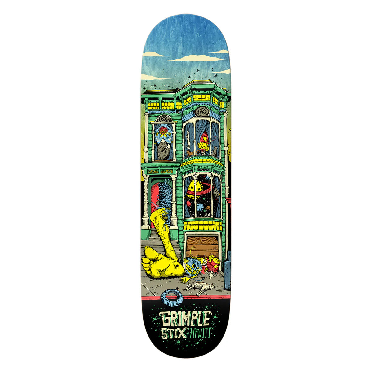 Antihero Skateboard Deck Hewitt Victorian 8.5