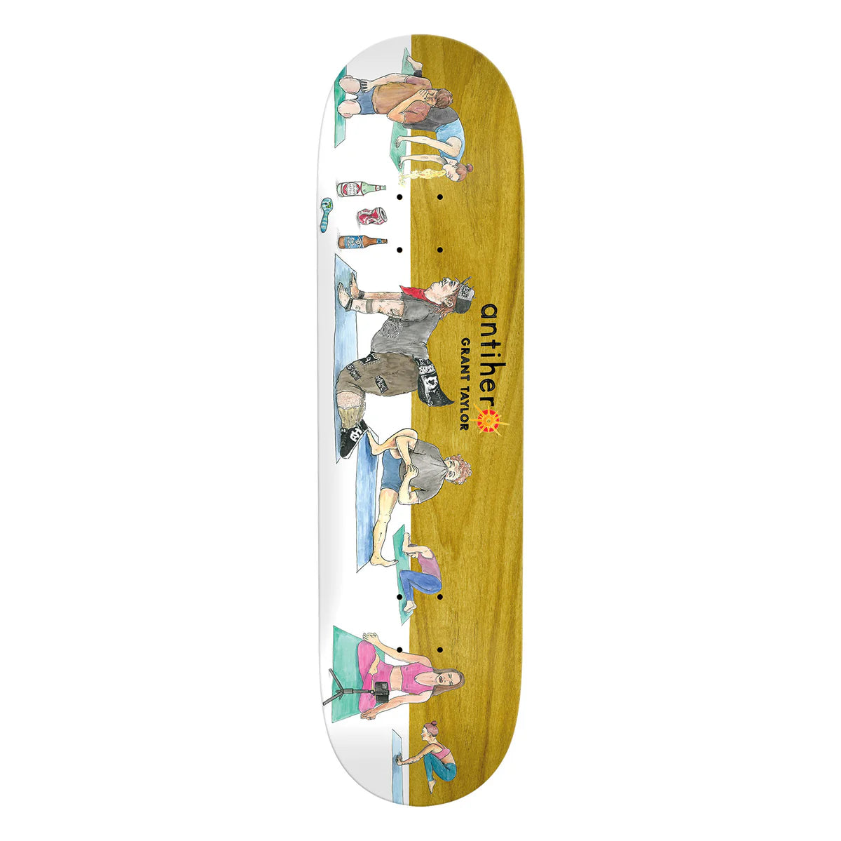 Antihero Skateboard Deck Taylor I Farted In Yoga Class 8.5