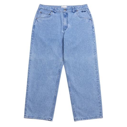 Pantalones vaqueros clásicos Dime Relaxed Denim Blue Washed
