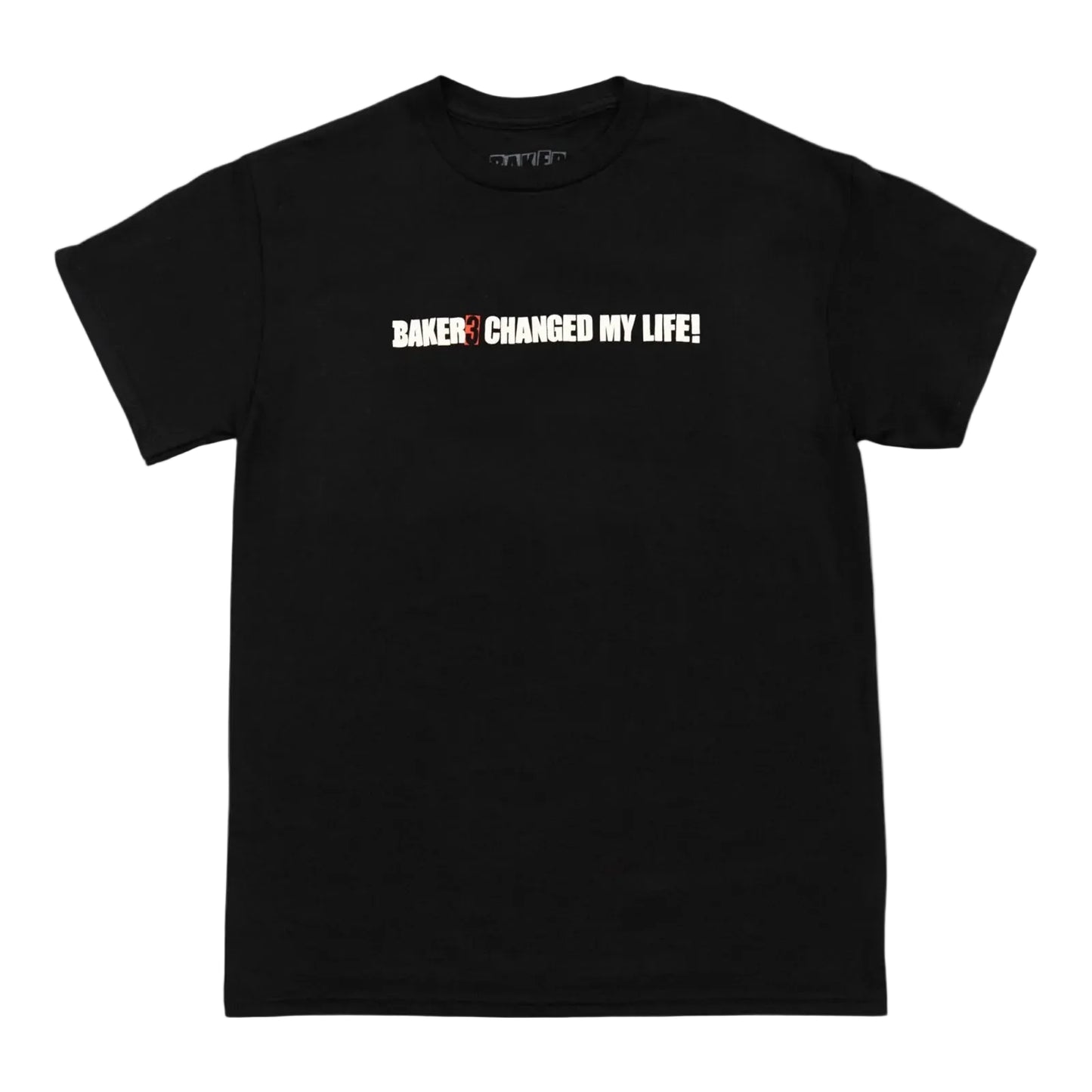 Baker Shirt 3 Changed My Life Tee Black