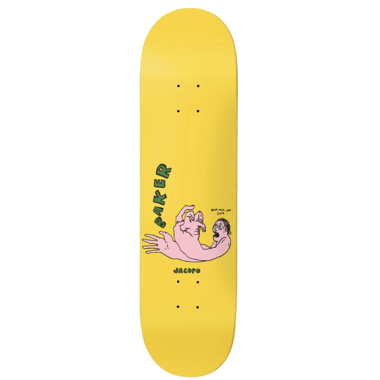 Baker Skateboard Deck Jacopo Bar Me Up Son 8.47