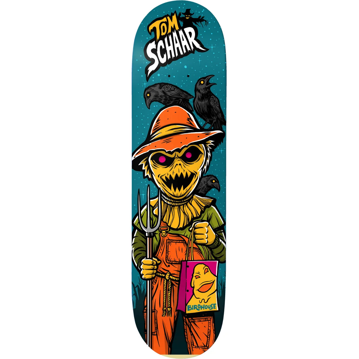 Birdhouse Skateboard Deck Schaar Hallows Eve 8.38