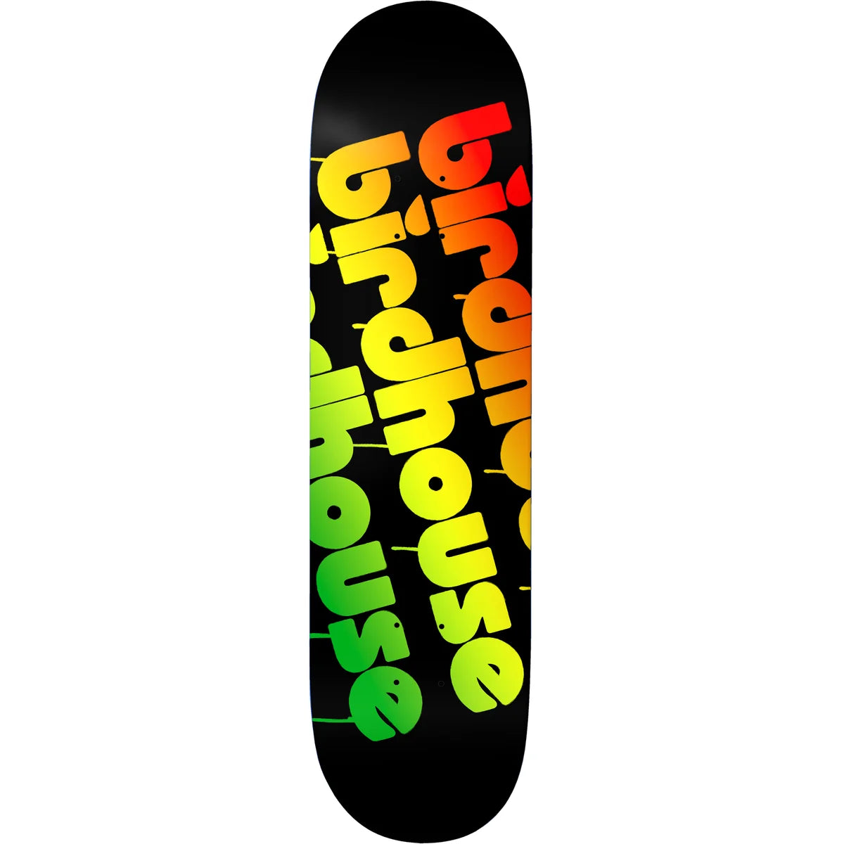 Birdhouse Skateboard Deck Triple Stack Rasta 8.5