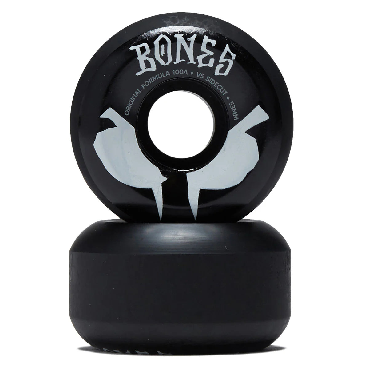 Bones Wheels 100s OG Sidecut v5 53mm 100A Blot Black