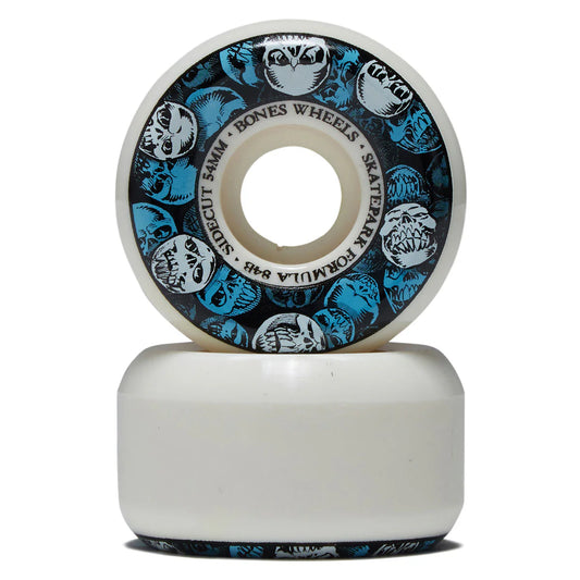 Bones Wheels Skatepark Formula Sidecut p5 54mm 104A Skulls