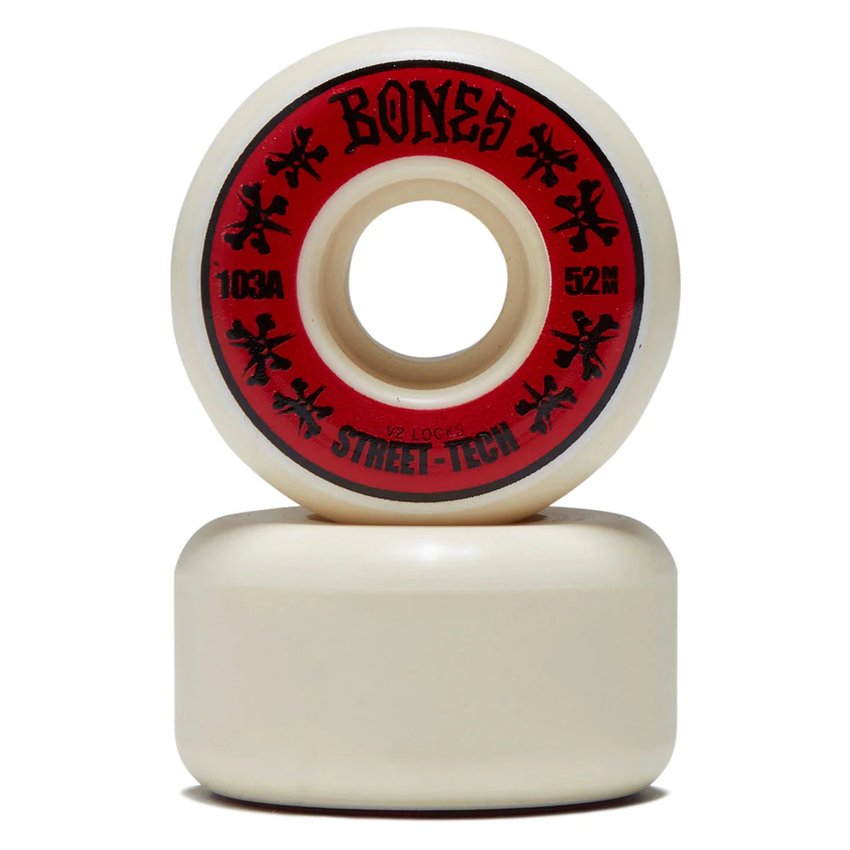 Bones Wheels Street Tech Formula Lock Annuals v2 52mm 103A