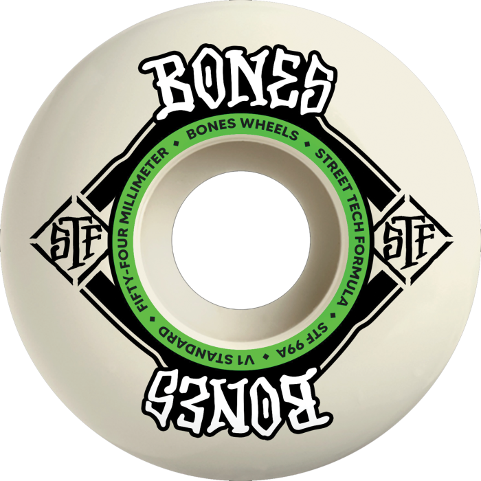Bones Wheels Street Tech Formula Standard v1 54mm 99A Square Logo