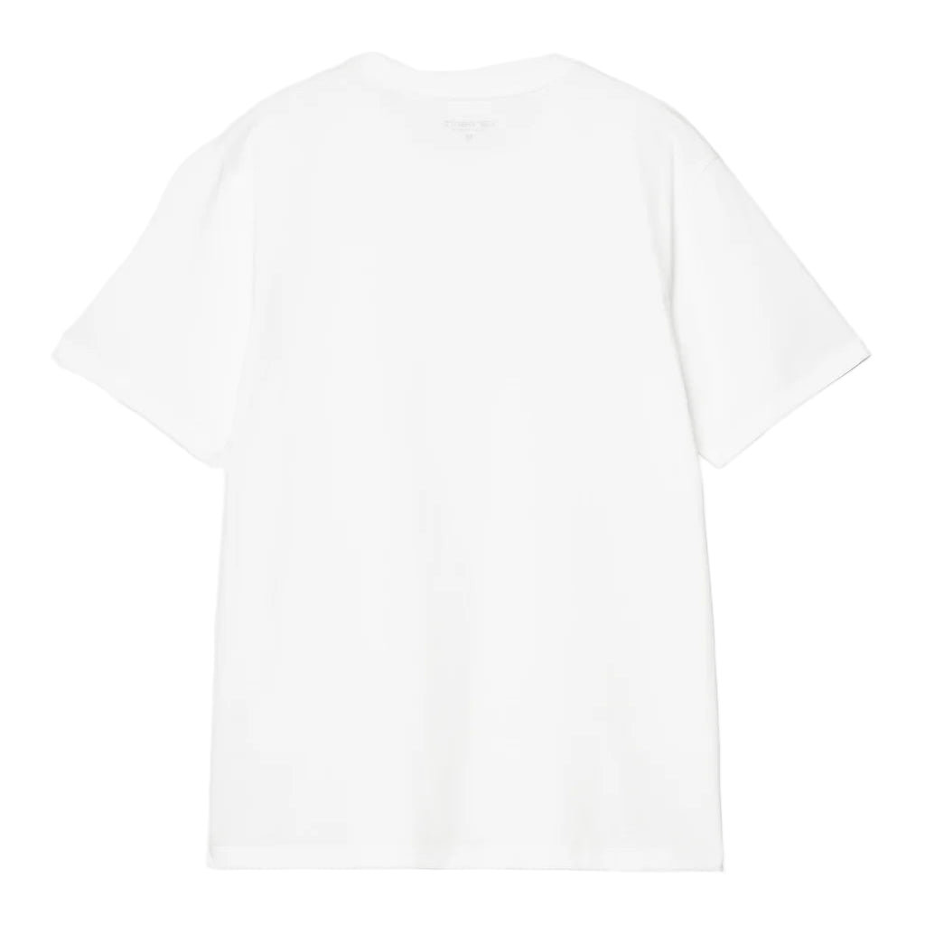 Plain white t-shirt on a white background