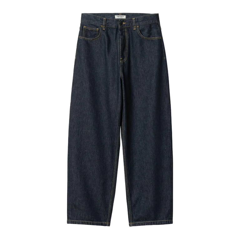Dark blue jeans on a white background