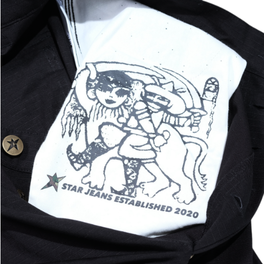 Pantalones cargo negros C Star de Carpet Company